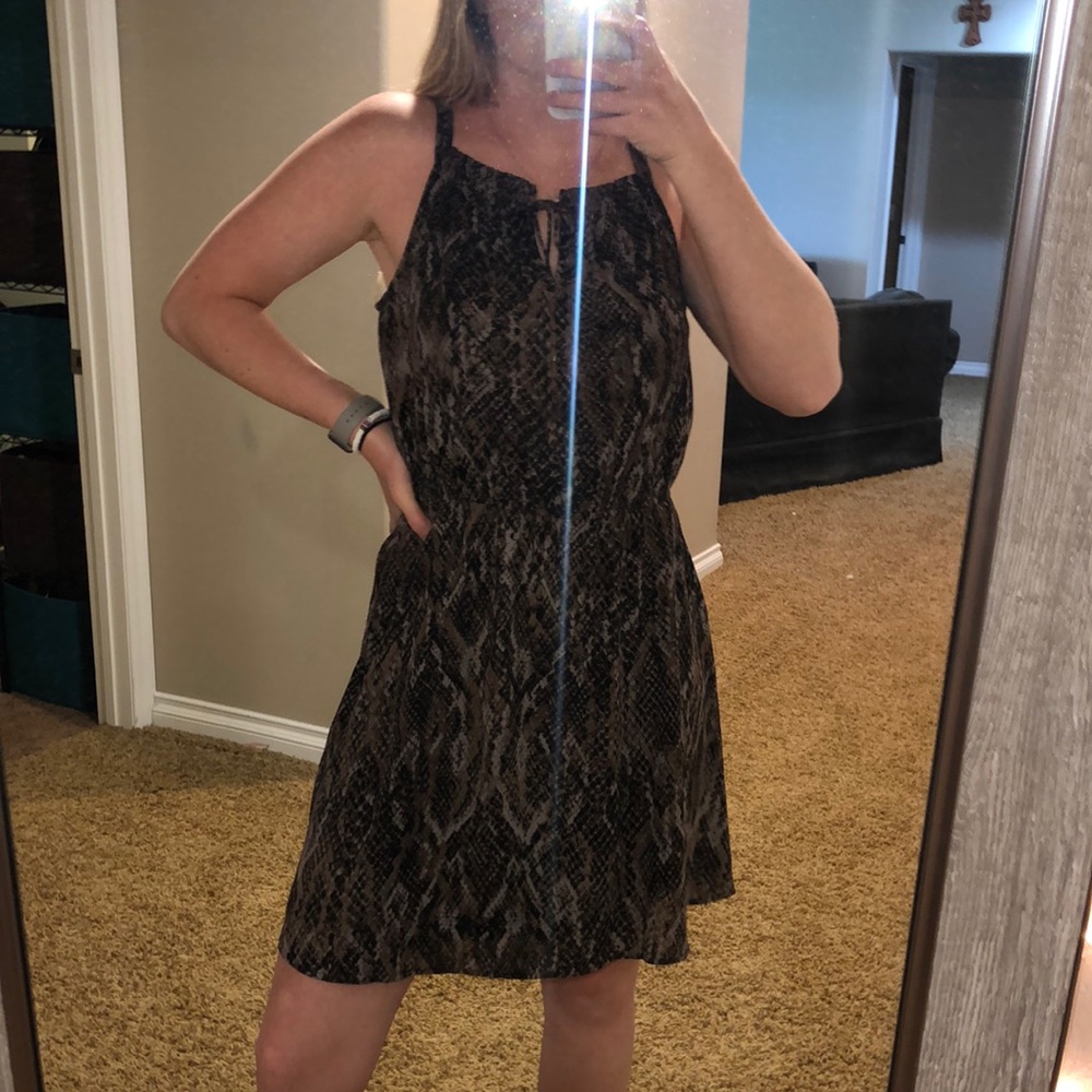 Maurice’s snakeskin dress